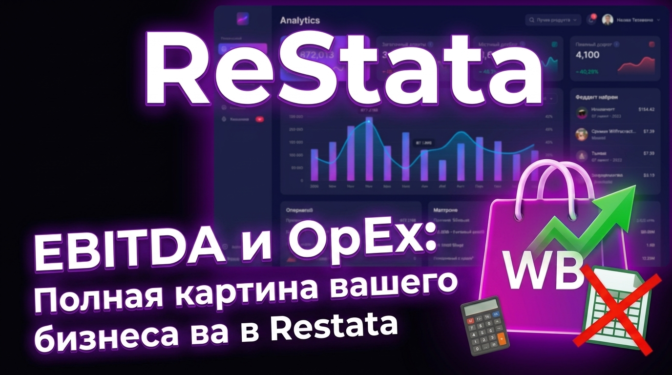 EBITDA и OpEx: Полная картина вашего бизнеса в Restata