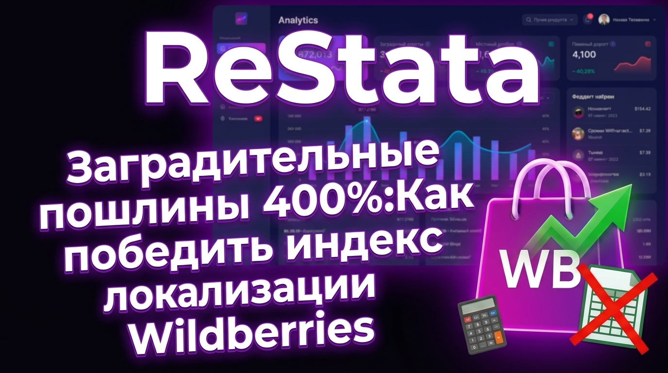 Заградительные пошлины 400%: Как победить индекс локализации Wildberries
